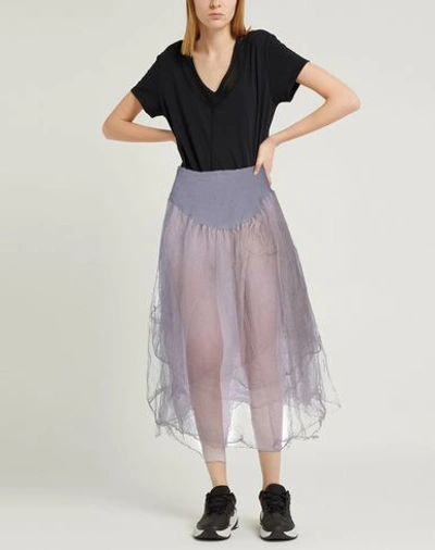 Shop Marc Le Bihan Knee Length Skirt In Light Purple
