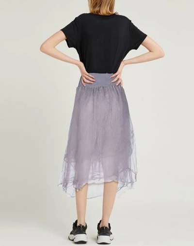 Shop Marc Le Bihan Knee Length Skirt In Light Purple