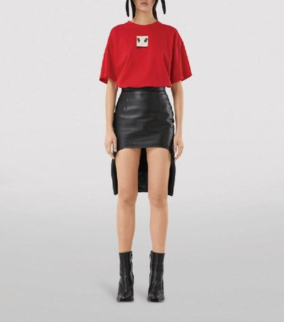 Shop Burberry Montage Print Oversized T-shirt