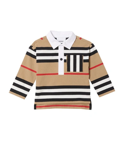 Shop Burberry Kids Icon Stripe T-shirt (6-24 Months)