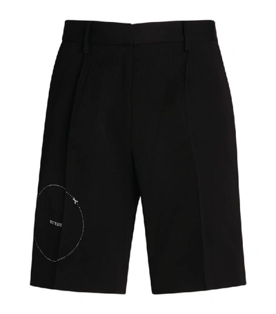 Shop Off-white Embroidered Tailored Shorts