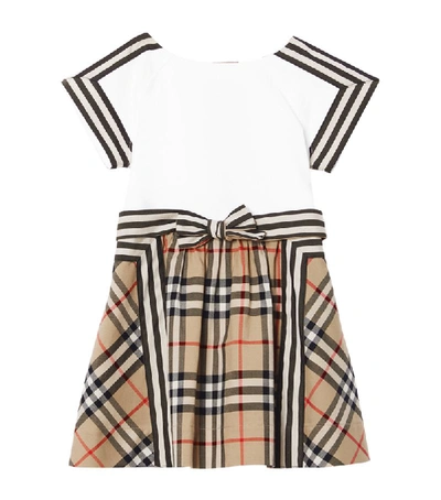 Shop Burberry Kids Vintage Check Dress (6-24 Months)