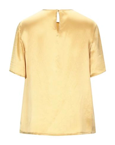 Shop Dolce & Gabbana Blouses In Yellow