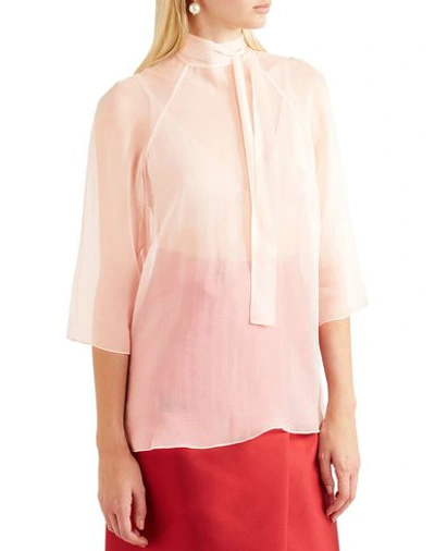 Shop Merchant Archive Blouses In Light Pink