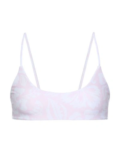 Shop Mikoh Bikini Tops In Light Pink