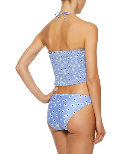 Shop Ganni Bikinis In Sky Blue