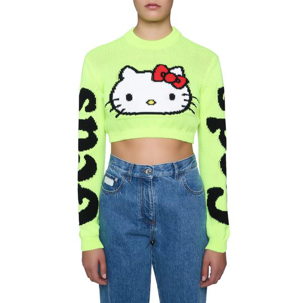 Gcds Hello Kitty Print T-shirt In Yellow | ModeSens