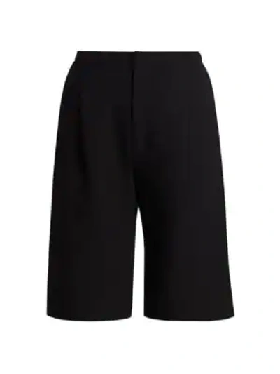 Shop Totême Lluc Walking Shorts In Black