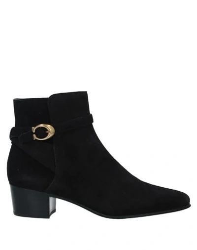 Shop Coach Ankle Boot In Black