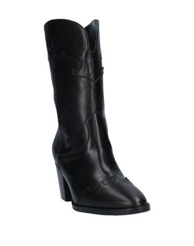 Shop Todai Woman Ankle Boots Black Size 7 Calfskin