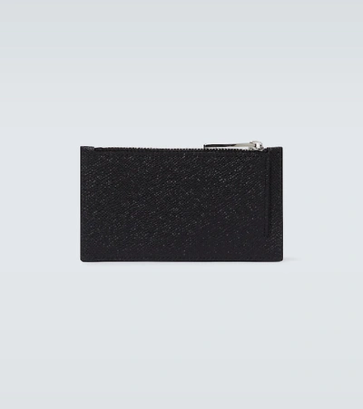 Shop Givenchy Zipped Cardholder In Black