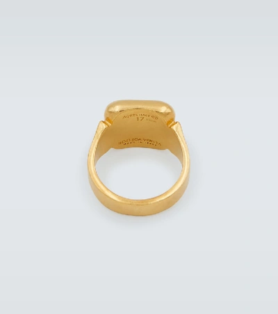 Shop Bottega Veneta Gold-toned Ring