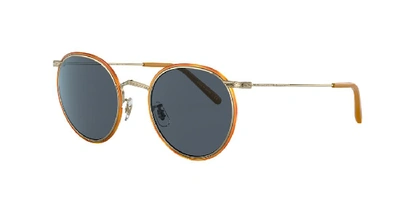 Shop Oliver Peoples Unisex Sunglass Ov1269st Casson In Blue