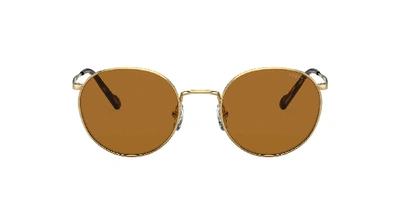 Shop Vogue Eyewear Man Sunglass Vo4182s In Brown Polar