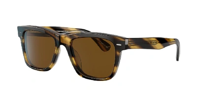 Oliver Peoples Square Sunglasses In Brown