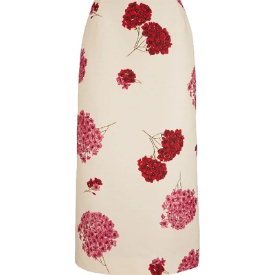 Shop La Doublej Pencil Skirt In Ortensia