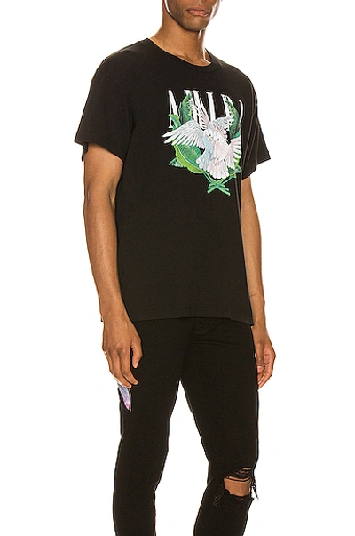 Shop Amiri Lovebirds Tee In Black