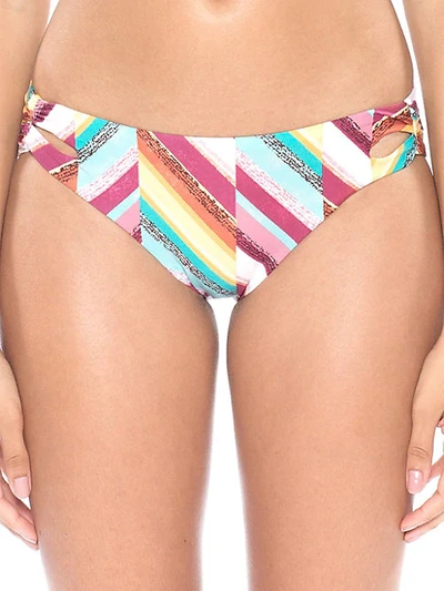 Shop Soluna Over The Moon Colorblock Bikini Bottom In Meridian