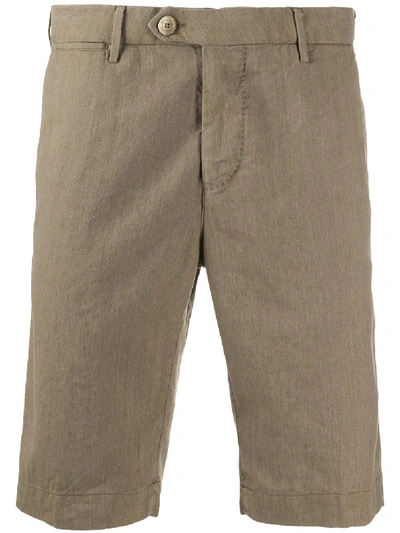 Shop Corneliani Klassische Chino-shorts In Brown