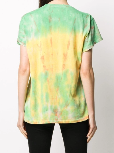 Shop Madeworn The Doors Morrison Tie-dye T-shirt In Green