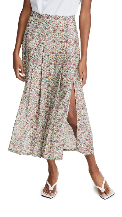 Shop Rixo London Georgia Skirt In Driving Miss Daisy