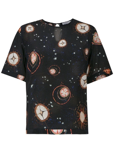 Isolda Citrino Top In Black