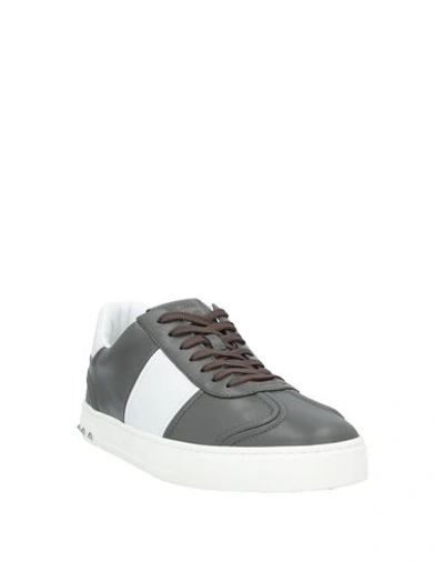 Shop Valentino Sneakers In Lead