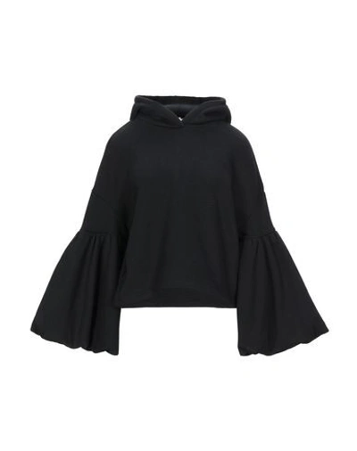 Shop Weili Zheng Sweatshirts In Black