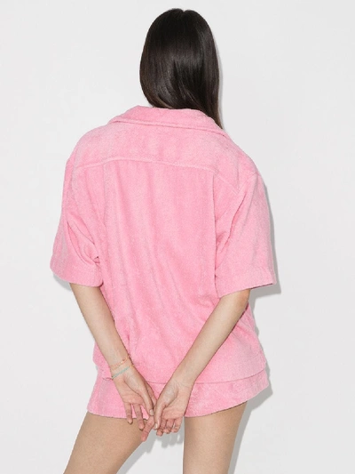Shop All Things Mochi Boxy Cotton Shirt - Women's - Cotton In Pink