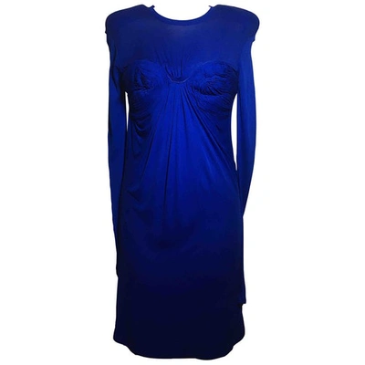 Pre-owned Tom Ford Blue Dress
