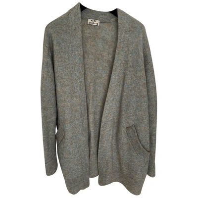 Pre-owned Acne Studios Wool Cardi Coat In Multicolour