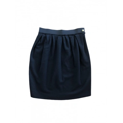 Pre-owned Lanvin Black Wool Skirt