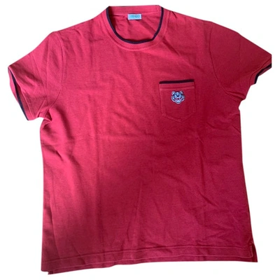 Pre-owned Kenzo Red Cotton T-shirt