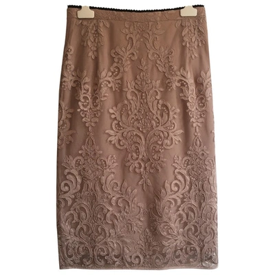 Pre-owned N°21 Mid-length Skirt In Pink