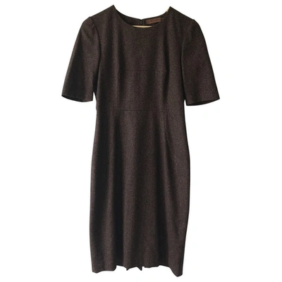 Pre-owned Etro Mid-length Dress In Brown