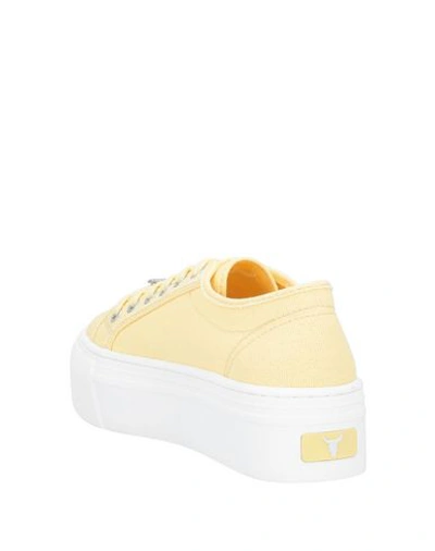 Shop Windsor Smith Sneakers In Light Yellow