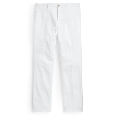 Shop Ralph Lauren Straight Fit Washed Stretch Chino Pant In Optic White