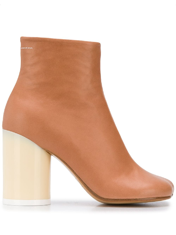 maison margiela camel boots