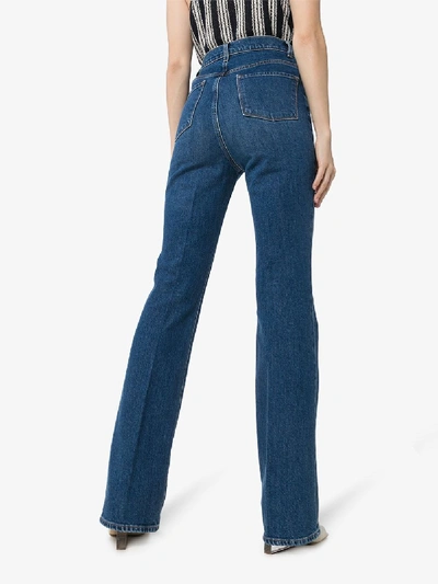 Shop J Brand Runway 1219 Bootcut Jeans - Women's - Cotton/polyurethane/lyocell In Blue