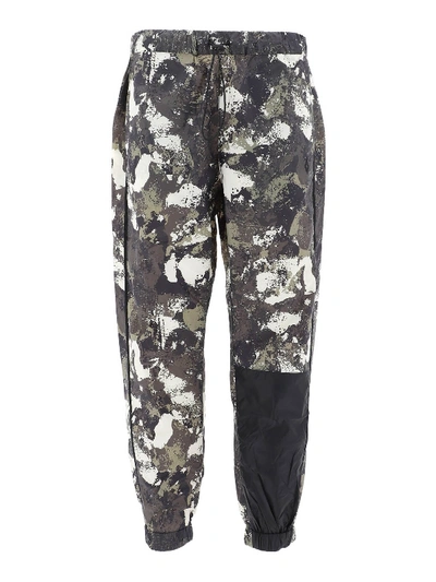 Shop Marcelo Burlon County Of Milan Camouflage Tracksuit Bottoms In Green