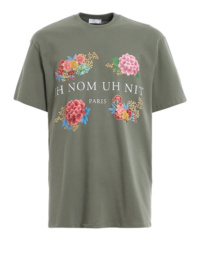 Shop Ih Nom Uh Nit Flowery Print T-shirt In Green