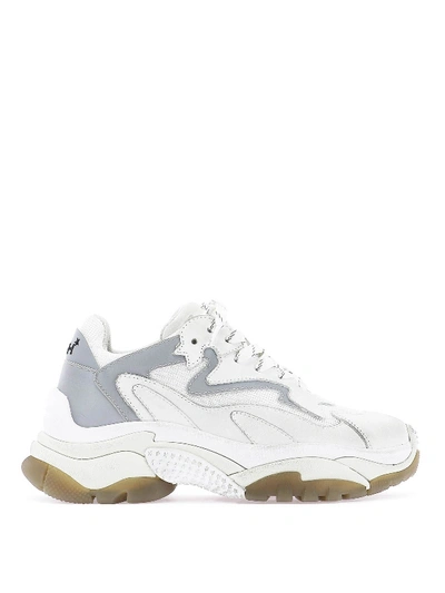 Shop Ash Addict Sneakers In White And Grey