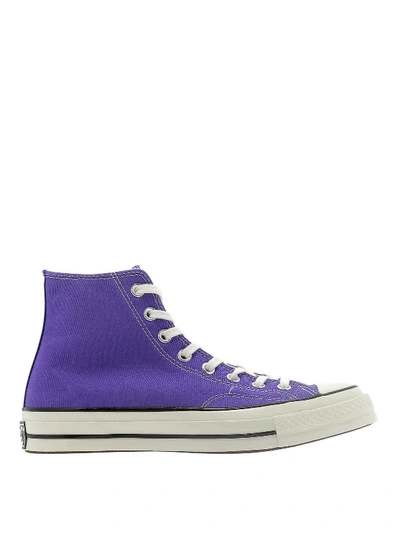 Shop Converse Chuck 70 Hi Nights Sneakers In Purple
