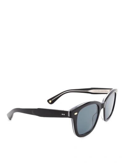 Shop Garrett Leight Calabar Sunglasses In Black