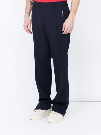 Shop Valentino Straight Fit Trousers