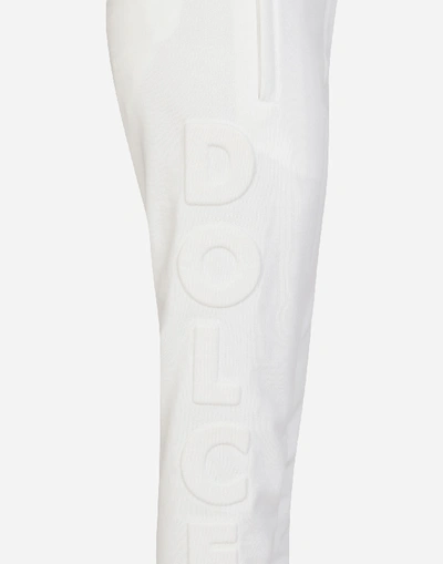 Shop Dolce & Gabbana Millennials Star Jersey Jogging Pants