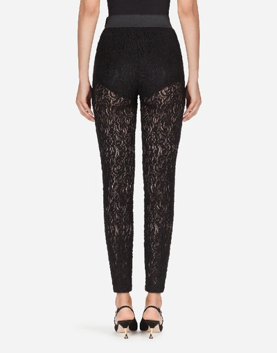 Shop Dolce & Gabbana Lace Pants