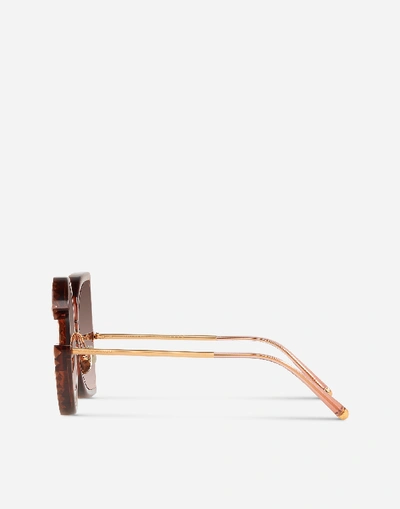 Dolce & Gabbana Dg Glitter Sunglasses In Pink