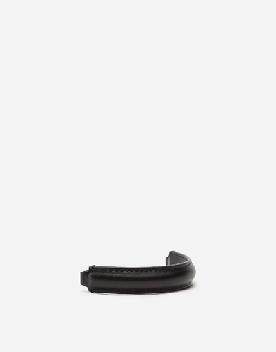 Shop Dolce & Gabbana Calfskin Handle For Small Sicily 58