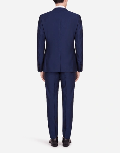 Shop Dolce & Gabbana Virgin Wool Martini-fit Suit